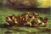 Eugene Delacroix The Shipwreck of Don Juan Sweden oil painting artist